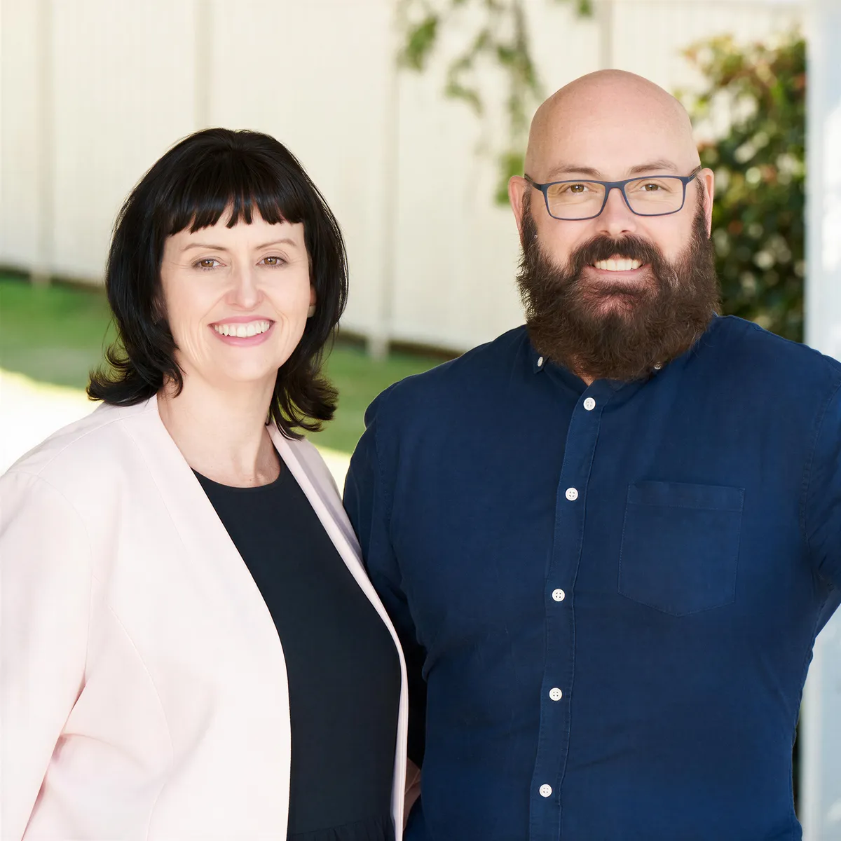 Shannon Smith and Andrew Speed, optometrists at Outlook Eye Centre Toowoomba